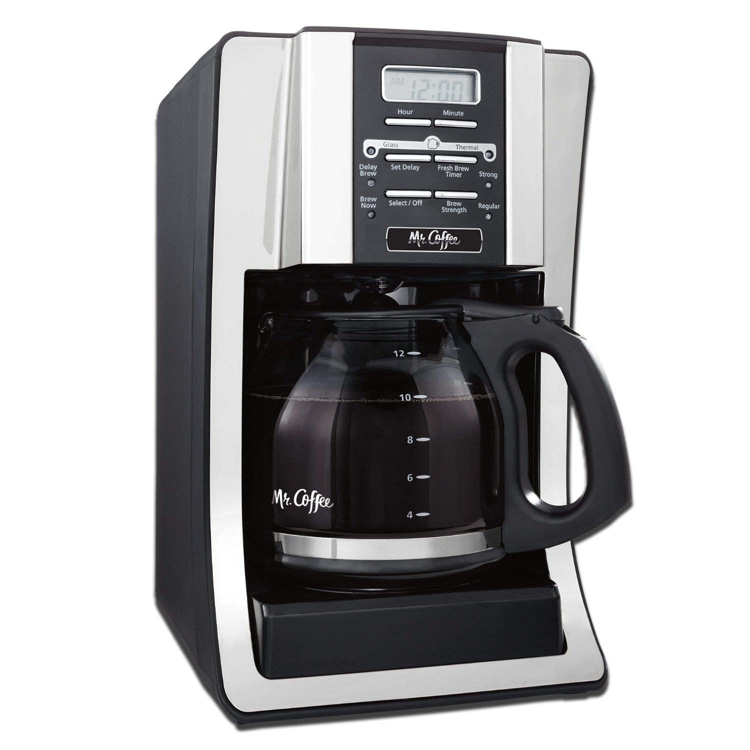 Best Buy: Mr. Coffee 4-Cup Programmable Coffee Maker Black DRX5