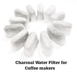 charcoal water filter coffee maker