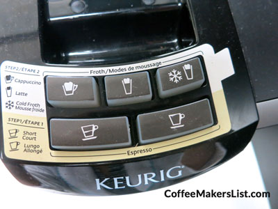 Lungo from coffee maker