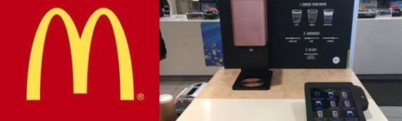 McDonald’s introduces Digital Self-Serve Coffee Dispensers