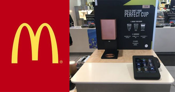 McDonald Digital Self Serve Dispenser