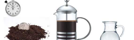Balance Coffee-to-Water Ratio and Time to make a Perfect Brew with the French Press.