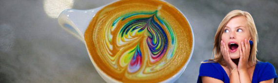 New Coffee Trend – Rainbow lattes take Melbourne by Storm