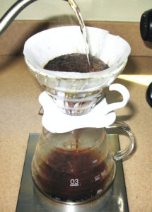 coffee with filter