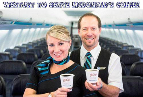 Canadian Airline Launches Coffee on Board